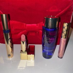 Estee Lauder Pink and Blue Lipstick Collection